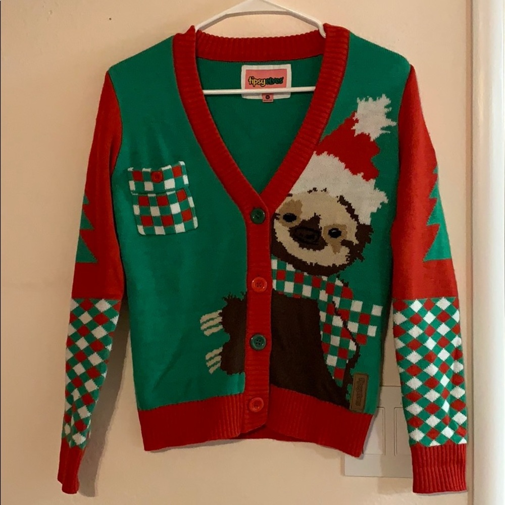 Sloth ugly Christmas sweater